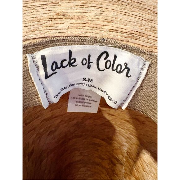 Lack of Color Straw Hat Western Wide Palma S/M $149.00 - Picture 8 of 12